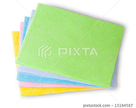 Multicolored Cleaning Cloths Multicolored Cleaning Cloths 13184587