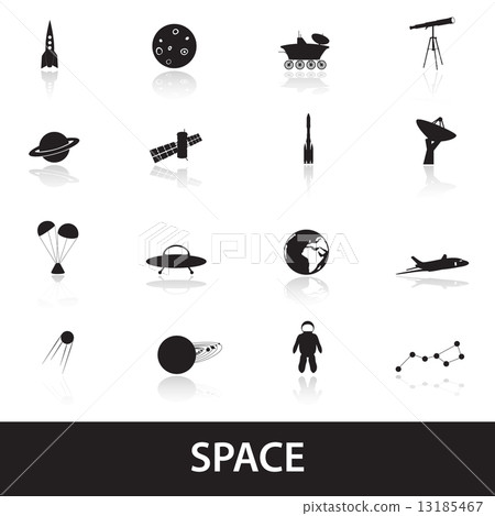 space icons eps10 13185467