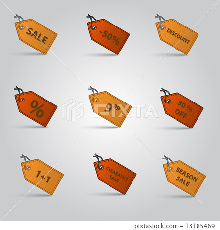 sale and price label set eps10 13185469