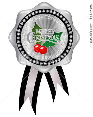 Christmas holly medal Christmas holly medal 13186560