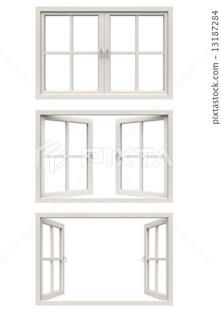 Window frame white 13187284