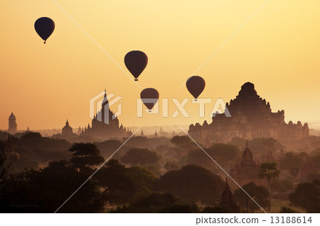 Bagan Sunrise 13188614