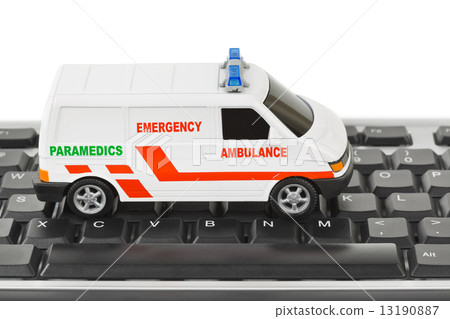 Computer keyboard and medical car 13190887