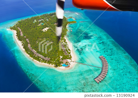 Tropical island at Maldives Tropical island at Maldives 13190924