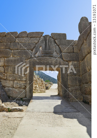 Lion Gate at Mycenae, Greece 13191071