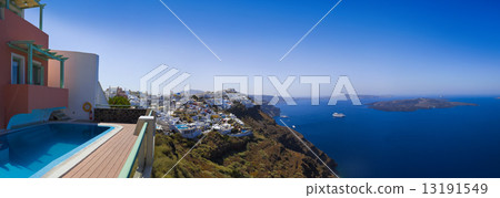 Santorini panorama - Greece 13191549