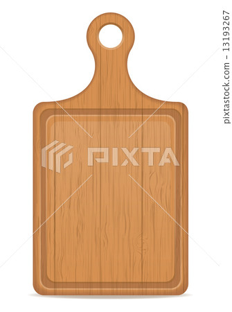 wooden cutting board vector illustration wooden cutting board vector illustration 13193267