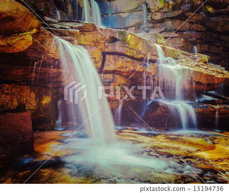 Tropical waterfall 13194736