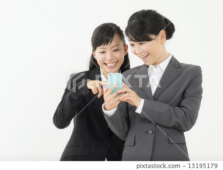 Business woman · two people Business woman · two people 13195179