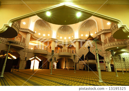 Interior of Klang Royal Town Mosque a.k.a Masjid Bandar Diraja Klang Interior of Klang Royal Town Mosque a.k.a Masjid Bandar Diraja Klang 13195325