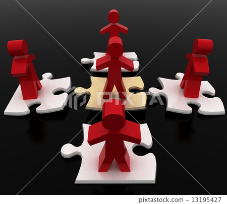 Conceptual leadership concept 13195427