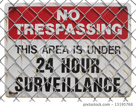 no trespassing sign 13195768
