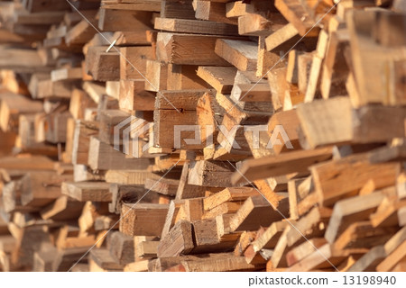 Firewood texture closeup 13198940