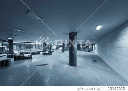 Large underground interior in a city Large underground interior in a city 13199025