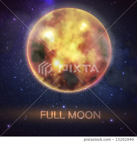 Mystical Vector Illustration Of Bloody Full Stock Illustration 13202849 Pixta