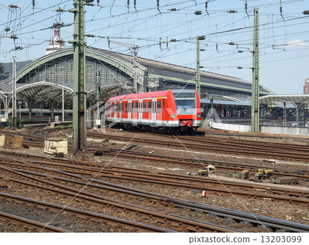 Trains in station Trains in station 13203099