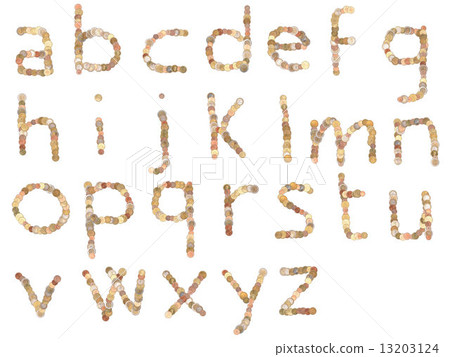 Letters of the British alphabet 13203124