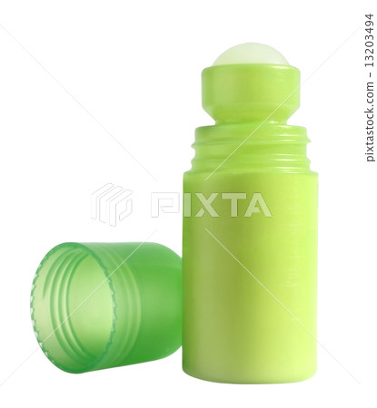 Blue bottle of a deodorant Blue bottle of a deodorant 13203494