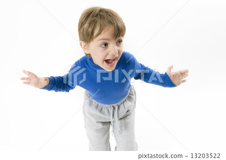 Funny Boy Shouting 13203522
