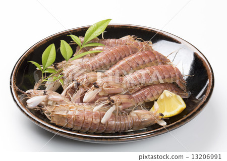 煮熟的沙科蝦 13206991