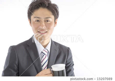 Coffee break businessman Coffee break businessman 13207089