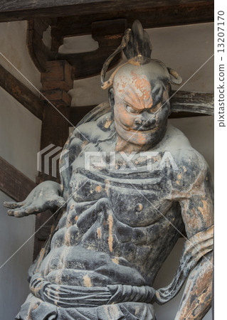 World Heritage Horyu-ji Temple Form Shrine Statue Niio 13207170