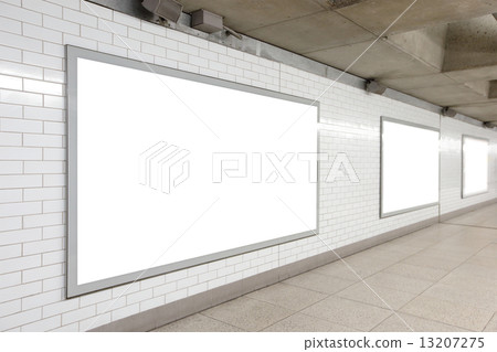 Blank billboard 13207275