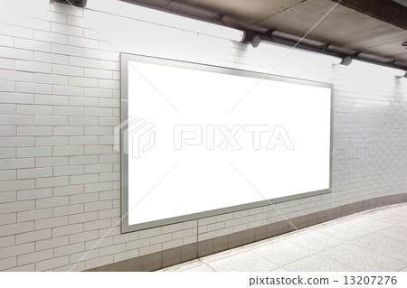 Blank billboard 13207276