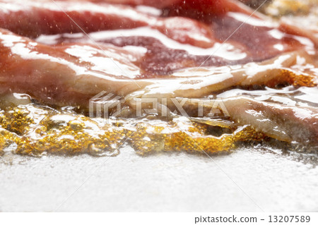 Cook cooked Sukiyaki meat 13207589