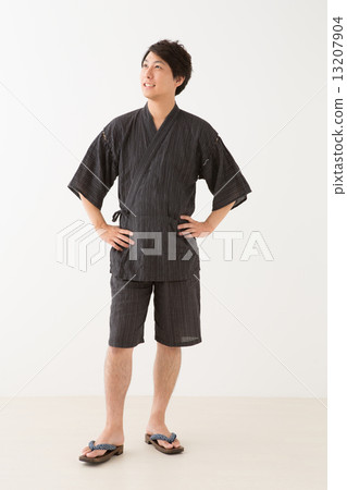 jinbei, grinning, smile 13207904