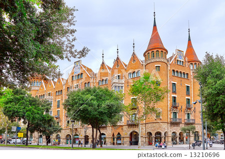 Casa de les Punxes or Casa Terrades in Barcelona Casa de les Punxes or Casa Terrades in Barcelona 13210696