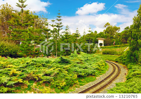 Beautiful Chinese landscape park 13210765