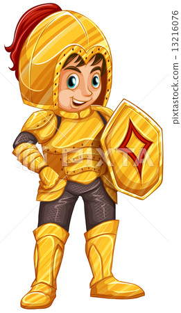 A smiling knight A smiling knight 13216076