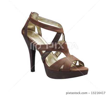 genuine leather high heel shoe 13216417