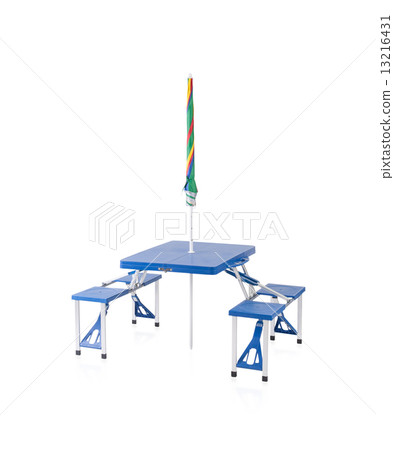Fold able and portable picnic table 13216431