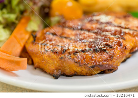 Grilled Pork fillets Grilled Pork fillets 13216471
