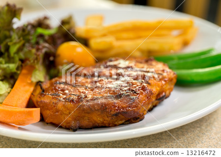 Grilled Pork fillets Grilled Pork fillets 13216472