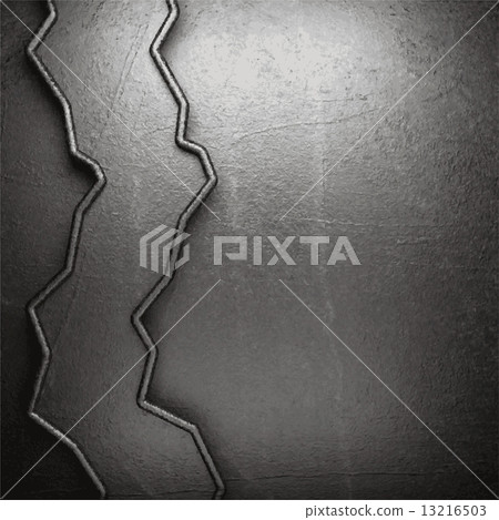 metal on wall background 13216503