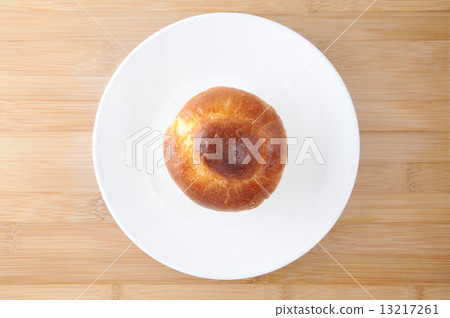 Brioche bread table on a dish 13217261