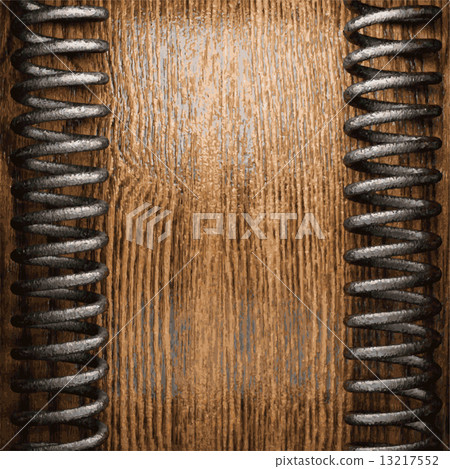 metal and wood background metal and wood background 13217552