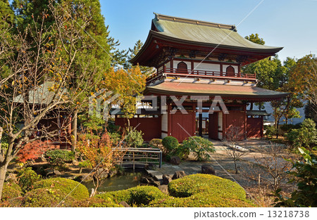 Walking in Tatebayashi · Jodojyo Zenjinji Sanmon gate Walking in Tatebayashi · Jodojyo Zenjinji Sanmon gate 13218738