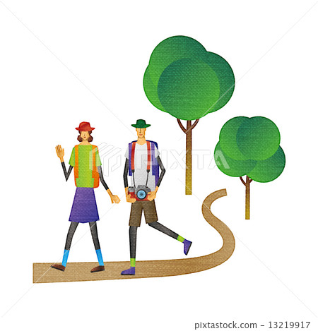 Hiking trekking climbing Hiking trekking climbing 13219917