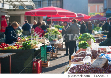 Food market, Croatia Food market, Croatia 13220604