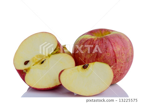 Apple on a white background. Apple on a white background. 13225575