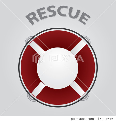 red rescue circle eps10 red rescue circle eps10 13227656