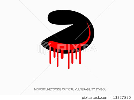 Misfortune cookie critical vulnerability router problem - Vector Misfortune cookie critical vulnerability router problem - Vector 13227850