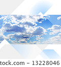 Cloudscape hi-tech collage 13228046