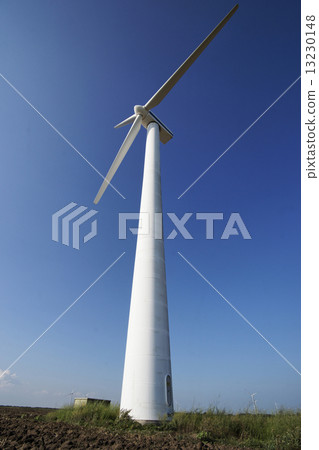 Photo of Wind power installation in sunny day 13230148