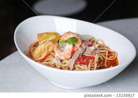 Prawn noodle - Malaysian food 13230927