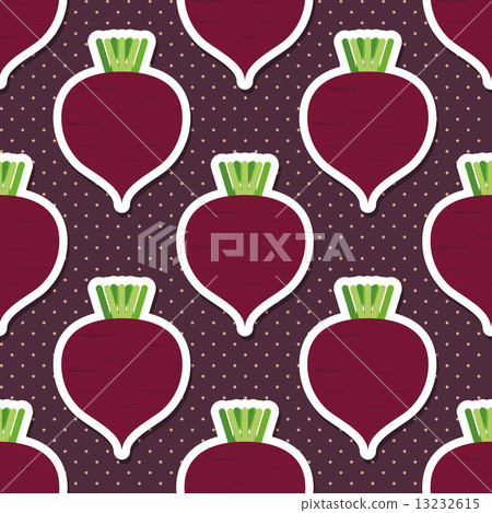 beet pattern. Seamless texture with beetroot beet pattern. Seamless texture with beetroot 13232615